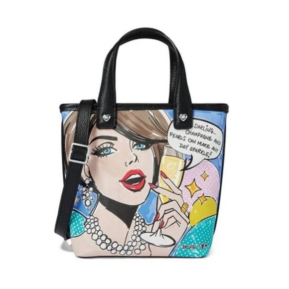 Brighton Handbags - Brighton Pop Star Mini Tote EUC